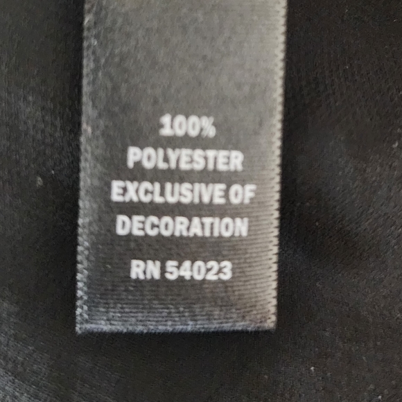 BANANA REPUBLIC WOMEN'S SLEEVELESS TIERED LAYER WAVE FRONT TOP SIZE 6 BLACK - Picture 10 of 10